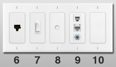 Electrical Devices That Fit Decora Rocker Plates