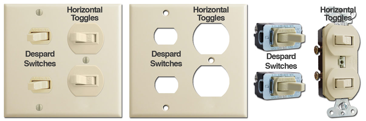 Sideways Toggle Light Switches Sideways Toggle Light Switches