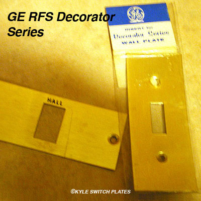 ... RFS decorator switch plate panels for toggle and low voltage switches ... RFS decorator switch plate panels for toggle and low voltage switches