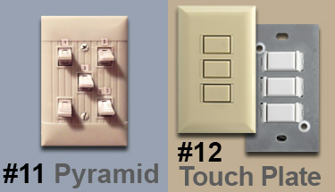 Old Light Switches Pyramid Brand