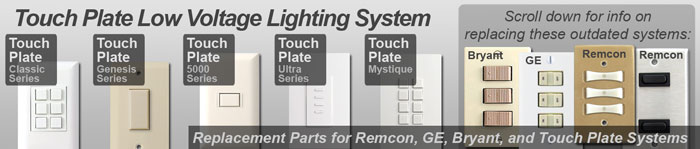 Low Voltage Touch Plate Switch Plates & Switches Low Voltage Touch Plate Switch Plates & Switches