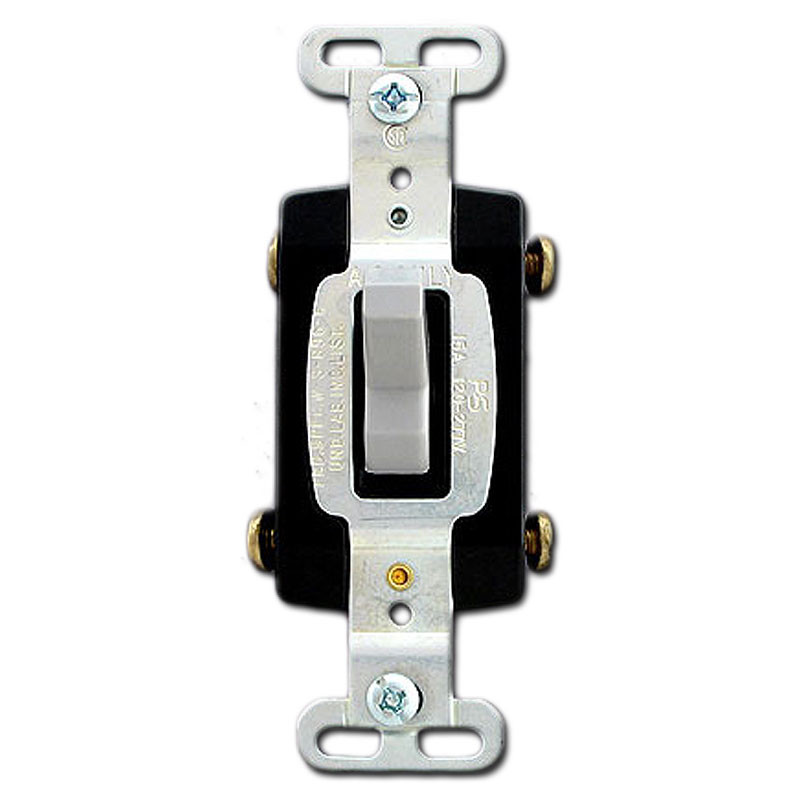 Grey 4 Way 15 Amp Toggle Switches Kyle Switch Plates