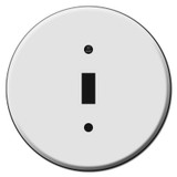 Ceiling Outlet Covers For Round Electrical Box Circular Wall Plates Round Toggle Light Switch Plates