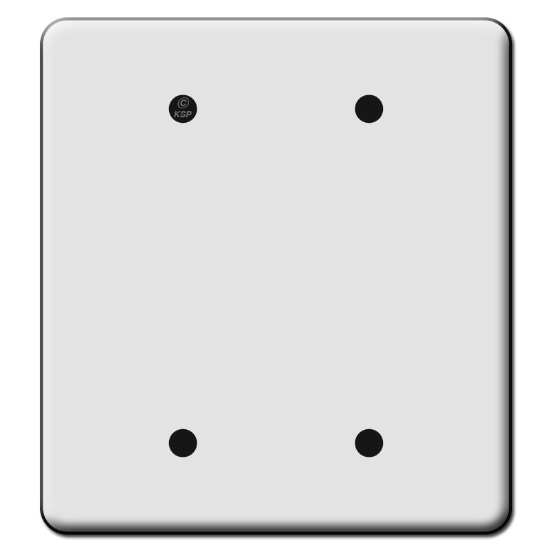 Tall 2 Blank Switch Plate Covers Kyle Switch Plates