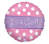It's A Girl Sparkle Balloon