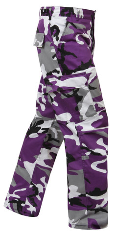 purple camo joggers