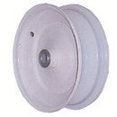 8x3.75 Steel Wheel, 3" hub, 3/4" Bearing