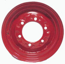 12x4 6-Hole Wheel Red