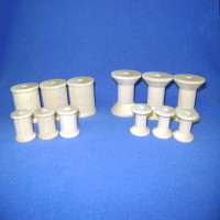 Wooden spools
