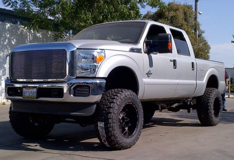 ford f250 4wd 2011-2016 6" mcgaughys lift kit phase i