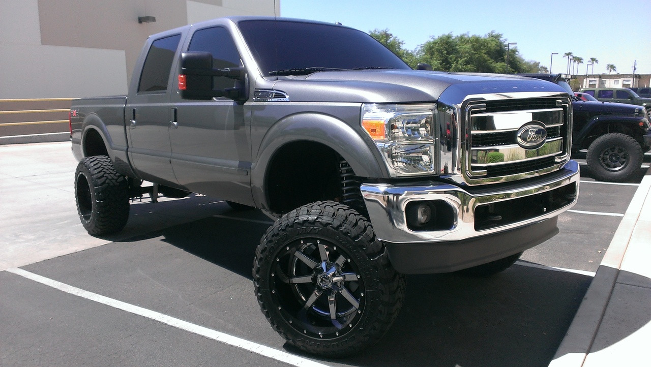 Ford F250 4wd 2011-2016 8" Lift Kit W/Shocks Phase III ...