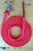 Red Lead Rope With Stainless Steel Trigger Bull Snap