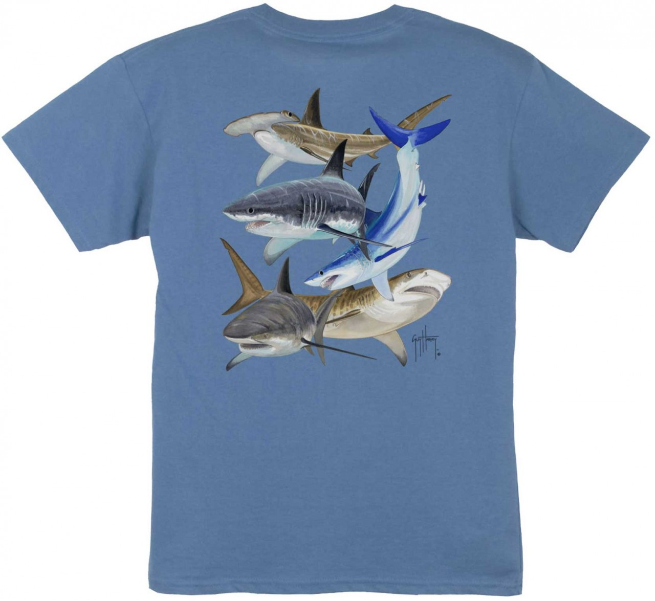 guy harvey shark shirts