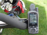 SkyCaddie Mounted to push Cart