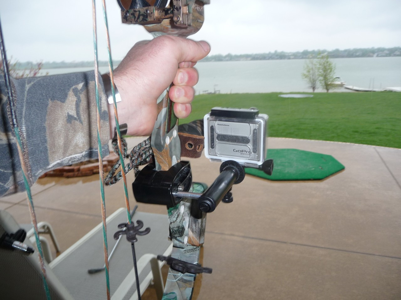 Bow Hunting Camera mount works for GoPro Mathews Canon Caddie Buddy