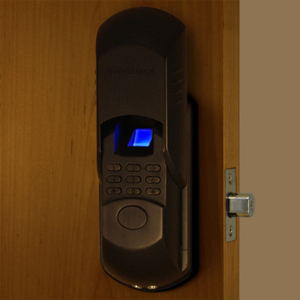 biometric deadbolt lock