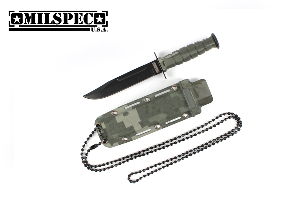 6" Marine Camo Survival Combat Knife Letter Opener with Sheath Brand New