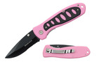 Wartech 8" Pink Baddest Bitch Locking Pocket   Knife