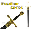 47" Excalibur Medieval Crusader Knight Long Sword With Sheath