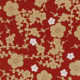 Gift Wrap - Cherry Blossom - Red