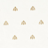Gift Wrap - Bee - White