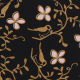 Gift Wrap - Cloisonne - Black