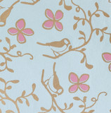 Gift Wrap - Cloisonne - Blue