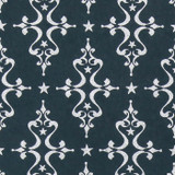 Gift Wrap - Etoile - Silver on Midnight Blue