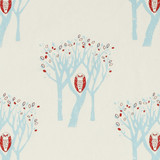 Gift Wrap - Owl - Cream