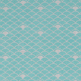 Gift Wrap - Nami - Silver on Blue