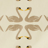 Gift Wrap - Swans - Cream 