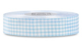 Checked Taffeta - White/Blue