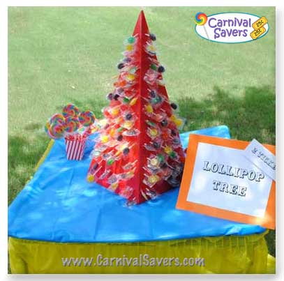 Carnival Game Idea - Lollipop Tree