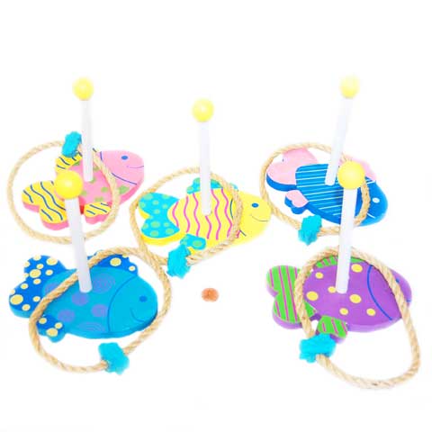 fish ring toss water game