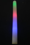 18" White Foam Party Wand w/ Multi Color Light Functions 12 per pk