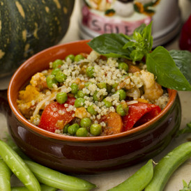 Vegetable Casserole with Organic Quinoa
