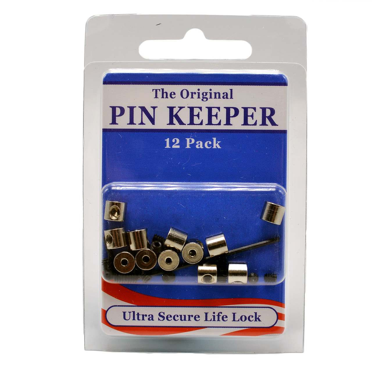 20x Pin Keeper Sicherungsstifte - Silber Für Pins & Abzeichen