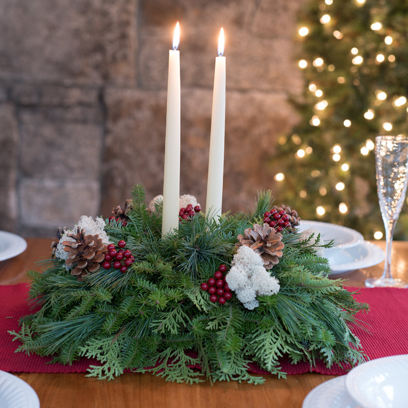 winterberry holiday centerpiece fresh centerpiece winterberry holiday centerpiece fresh centerpiece