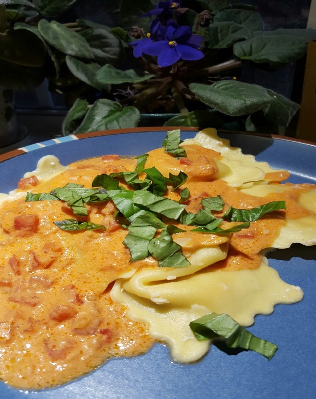Recipes Entrees Brown Butter Lobster Ravioli Salado Olive Oil Co.