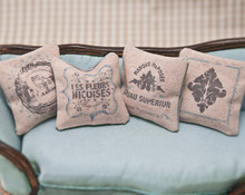 French Blue Pillows Kit