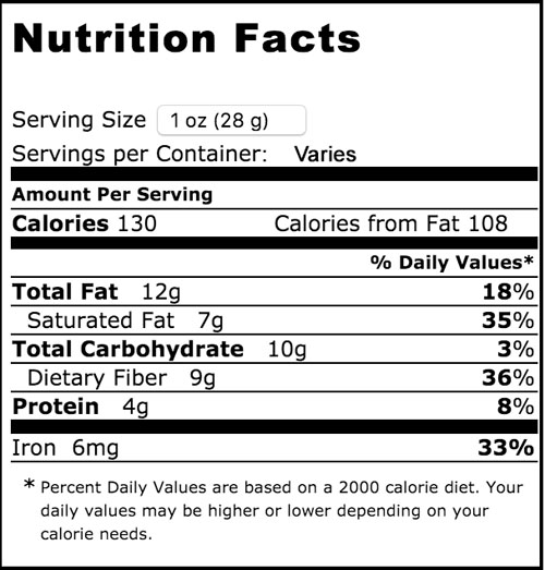 Cacao Nibs Sunburst Superfoods