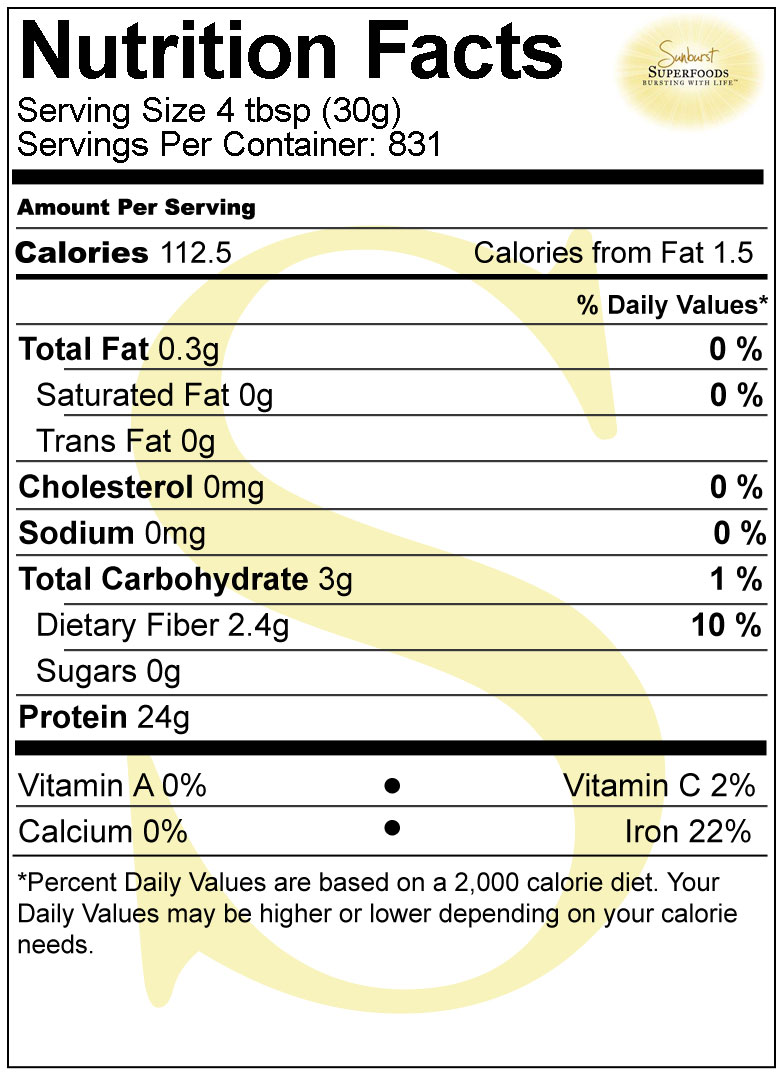 BioFermented Brown Rice Protein Powder Sunburst Superfoods