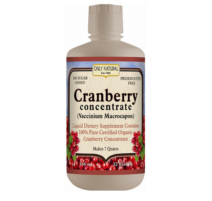 Only Natural Organic Cranberry Concentrate Sunburst Superfoods