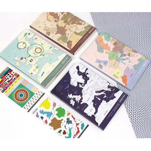 Map Of The World Notebook undefined; undefined; undefined; undefined; undefined ...