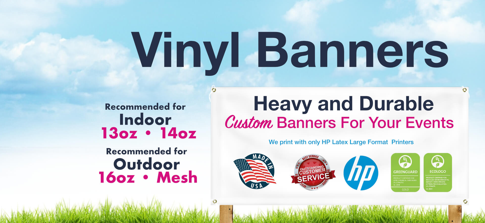 Cheapest Fabric Banners and Vinyl Banners in Los