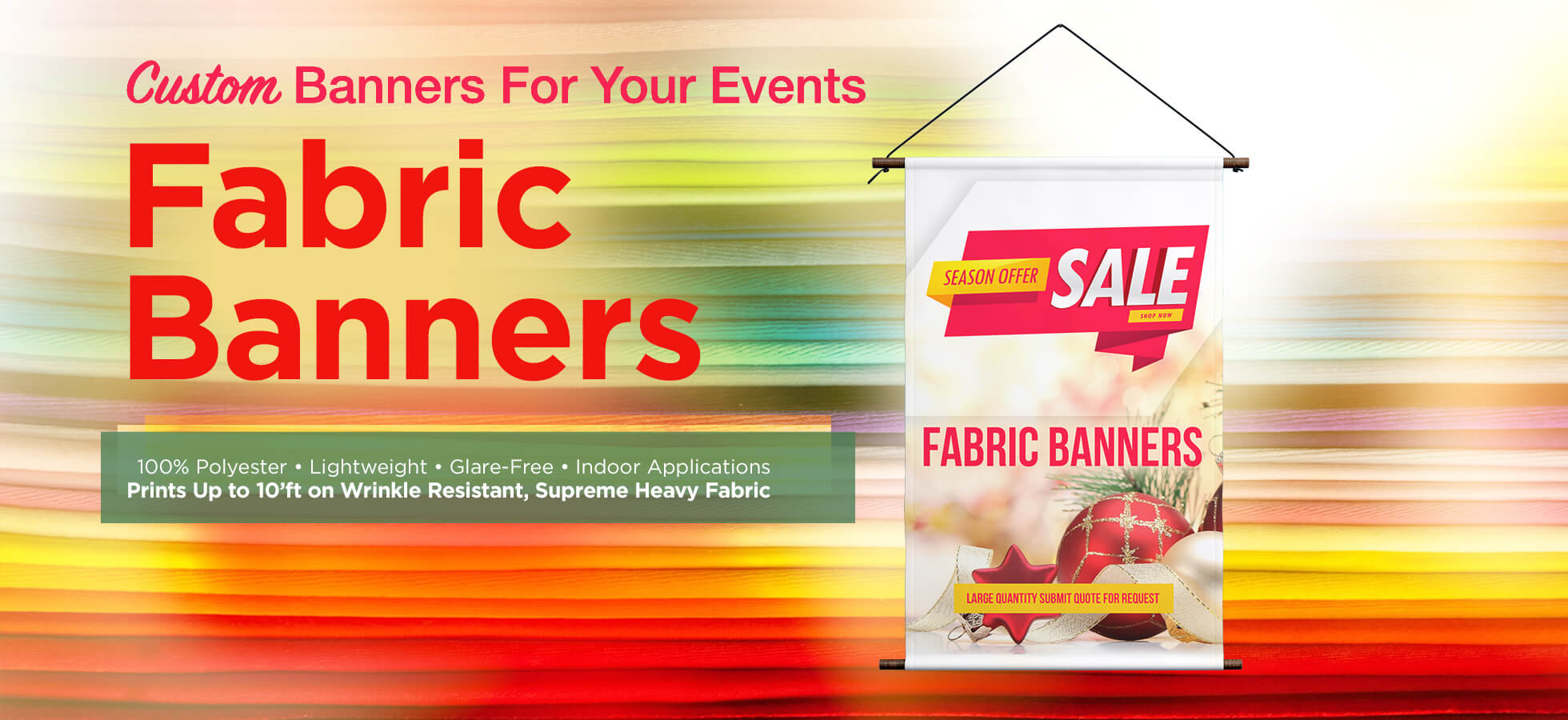 Cheapest Fabric Banners and Vinyl Banners in Los
