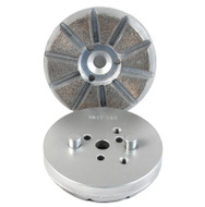 10 Segment disk Multimount tool with removable threaded pins