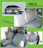 Leather Insert Seat Covers - Toyota Prius 04-08 - Toyota Prius/Prius 04-08/Clazzio Seat Covers
