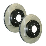 StopTech Front PowerSlot Brake Rotors - Honda Fit 06-08 - Honda Fit/Honda Fit 06-08/Brakes