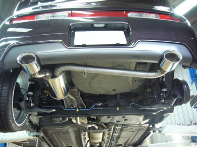 Aero Over Dual Muffler - Nissan Cube - Nissan Cube/Exhaust